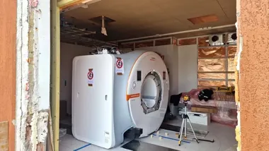 4,5-tonowy rezonans już w szpitalu. Diagnostyka ma ruszyć szybciej